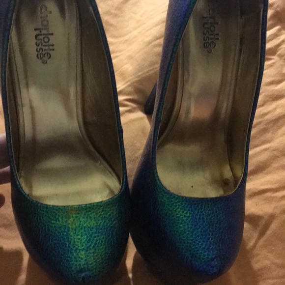 Heels blue - Picture 3 of 3